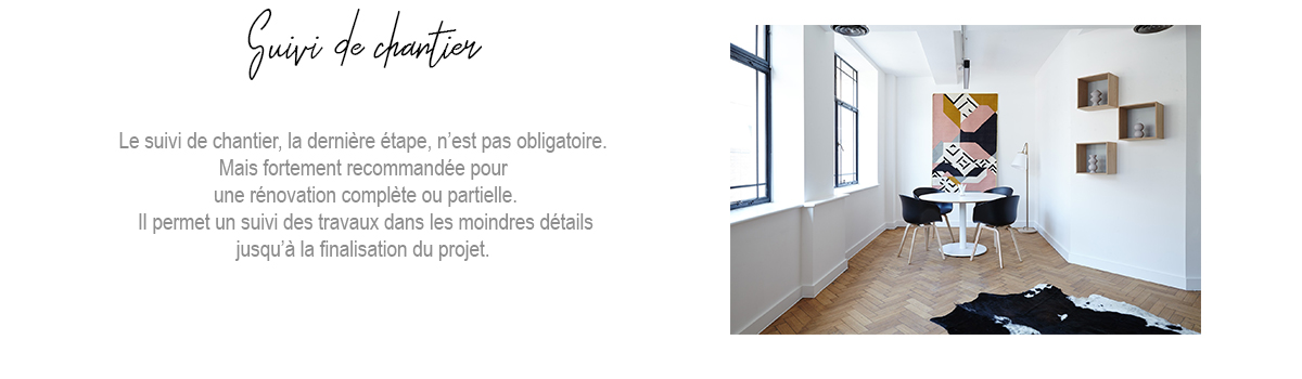 prestation suivi de chantier